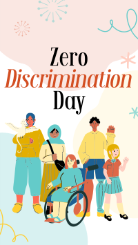 Zero Discrimination Facebook Story