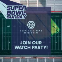 Super Bowl Sunday Instagram Post