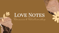 Love Notes YouTube Banner