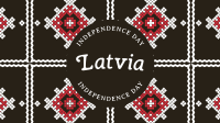 Traditional Latvia Independence Video