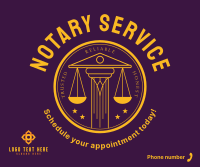 Notary Seal Facebook Post