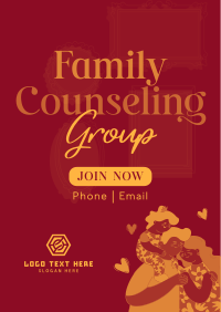 Family Counseling Group Flyer