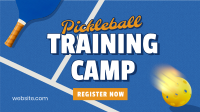 Pickleball Training Camp Video Design