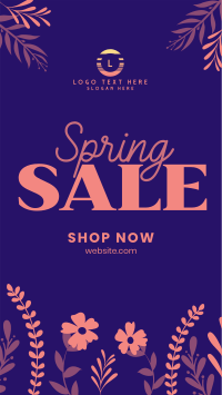 Floral Spring Sale YouTube Short