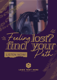 Finding Path Podcast Flyer