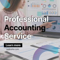 Professional Accounting Service Instagram Post