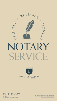 The Trusted Notary Service Instagram Story