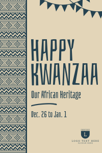 Tribal Kwanzaa Heritage Pinterest Pin