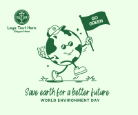 World Environment Day Mascot Facebook Post