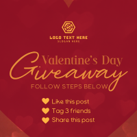 Valentine's Giveaway Linkedin Post