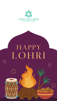 Magical Lohri Facebook Story