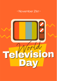 World Television Day Flyer