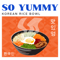 Hot Bibimbap T-shirt Image Preview