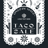 Cinco de Mayo Taco Promo Instagram Post Design