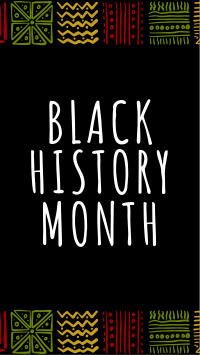 Celebrating Black History Facebook Story