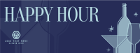 Groovy Happy Hour Facebook Cover Design