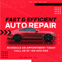 Modern Auto Repair Shop Instagram Post