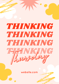 Quirky Thinking Thursday Flyer