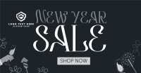 New Year Celebration Sale Facebook Ad