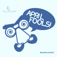 April Fools Clown Instagram Post