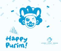 Purim Day Facebook Post