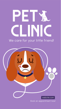 Pet Clinic Instagram Story