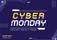 Circuit Cyber Monday Postcard