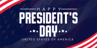 Presidents Day USA Twitter Post