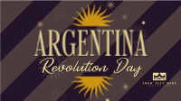 Argentina Revolution Day Animation
