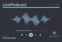 Podcast Waveform Pinterest Cover