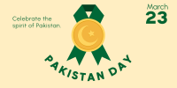 Celebrate Pakistan Day Twitter Post