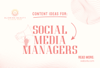 Social Media Manager Pinterest Cover