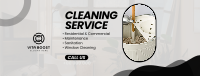 Professional Cleaning Service Facebook Cover Image Preview