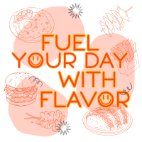Playful Food Quote T-shirt