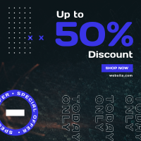 Today Discount Instagram Post Design