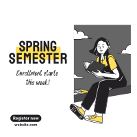 Spring Enrollment Instagram Post