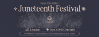 Retro Juneteenth Festival Facebook Cover Image Preview