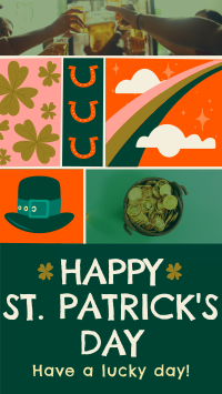 Rustic St. Patrick's Day Greeting Facebook Story