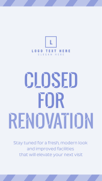 Under Renovation Construction Instagram Story