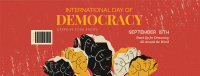 World Democracy Editorial Facebook Cover