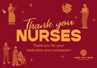 Celebrate Nurses Day Postcard