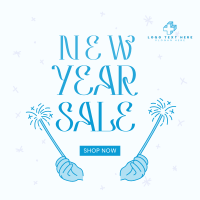 NY Sparklers Sale Instagram Post