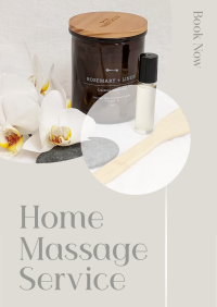 Massage at your Home Poster