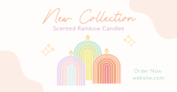 Rainbow Candle Collection Facebook Ad