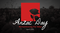 Anzac Remembrance Facebook Event Cover