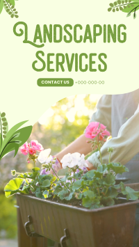 Landscaping Offer Instagram Story