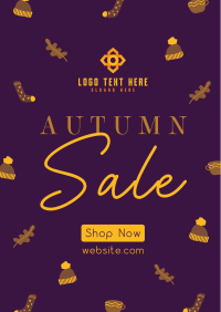 Cozy Autumn Deals Poster