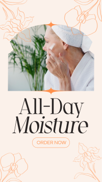 Beauty Moisturizer Product Facebook Story