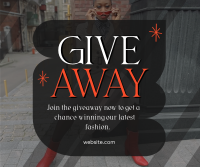 Fashion Giveaway Facebook Post