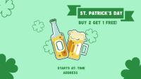 St. Patrick Pub Promo Facebook Event Cover